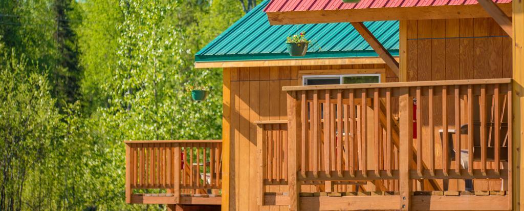 Отель Talkeetna Love-Lee Cabins Экстерьер фото